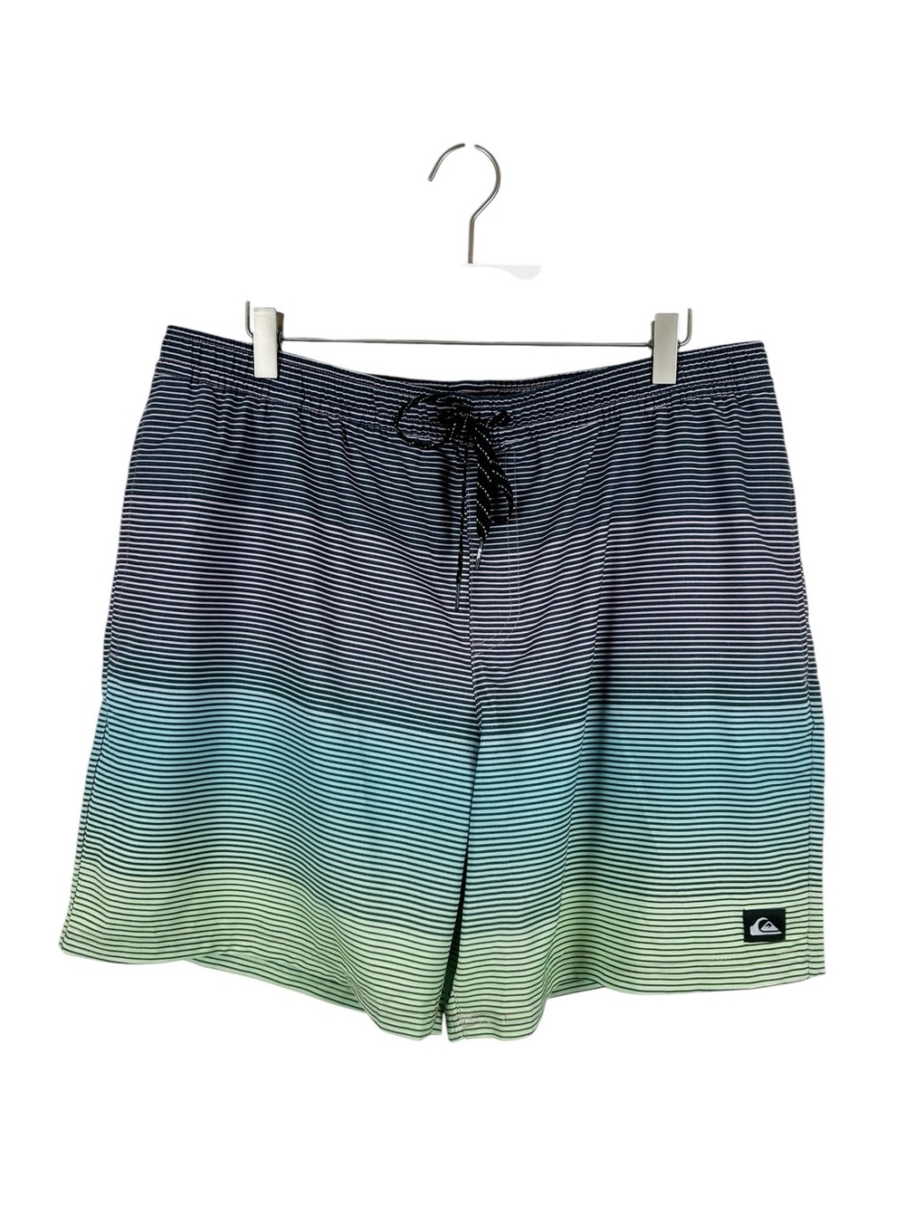 Quicksilver Men's Striped Swim Shorts Size X-Large Ombre Stripes